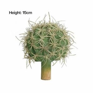 Artificial Cactus | Large Artificial Fake Green Succulents Plants Artificial Cactus Artificial Cactus