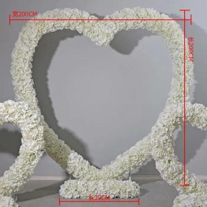 Flower Arch | Heart Shaped Flower Rack Wedding Decoration Flower Arch Flower Arch