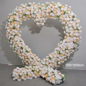 Flower Arch | Heart Shaped Flower Rack Wedding Decoration Flower Arch Flower Arch