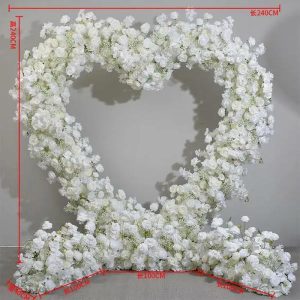 Flower Arch | Heart Shaped Flower Rack Wedding Decoration Flower Arch Flower Arch