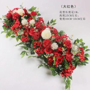 Flower Runner | Wedding Specific Decorative Flower Arrangement Flower Runner Flower Runner