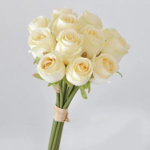 Rose | Hand Held Rose Bouquet Artificialflower Home Decoration Artificial Flower Rose