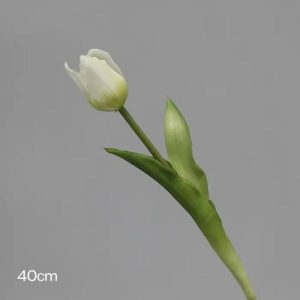 Tulip | Pe Single Branch Hand Feel Glued Tulip Artificial Flowers Artificial Flower Tulip